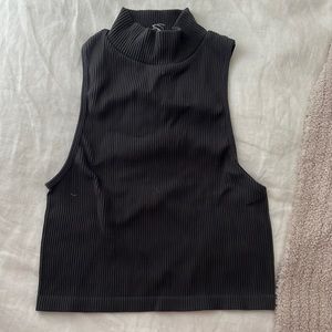 Zara halter ribbed top